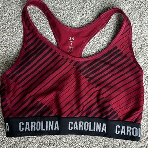 Under Armour South Carolina woman’s sports bra size medium.